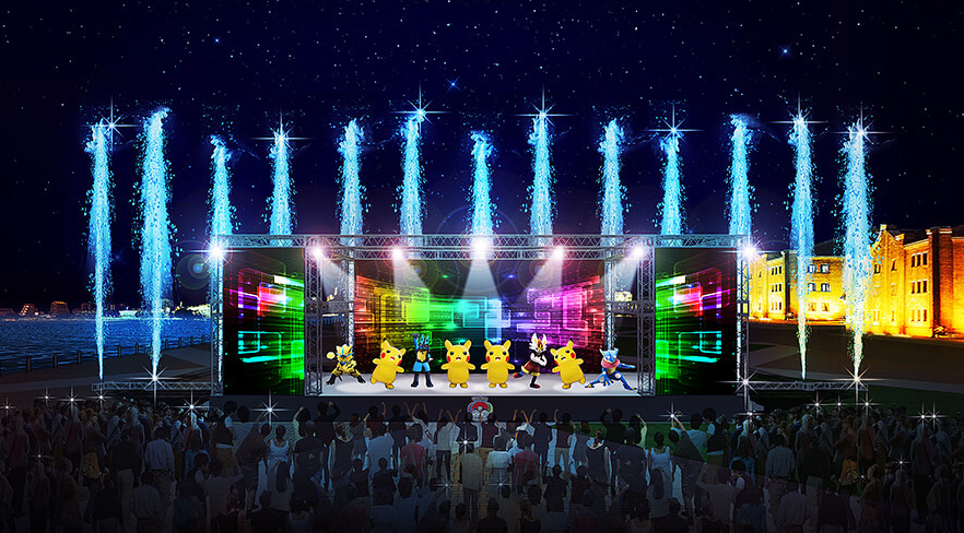 宝可梦世界锦标赛2023,临港公园、红砖仓库公园、Grand Mall公园、榉通