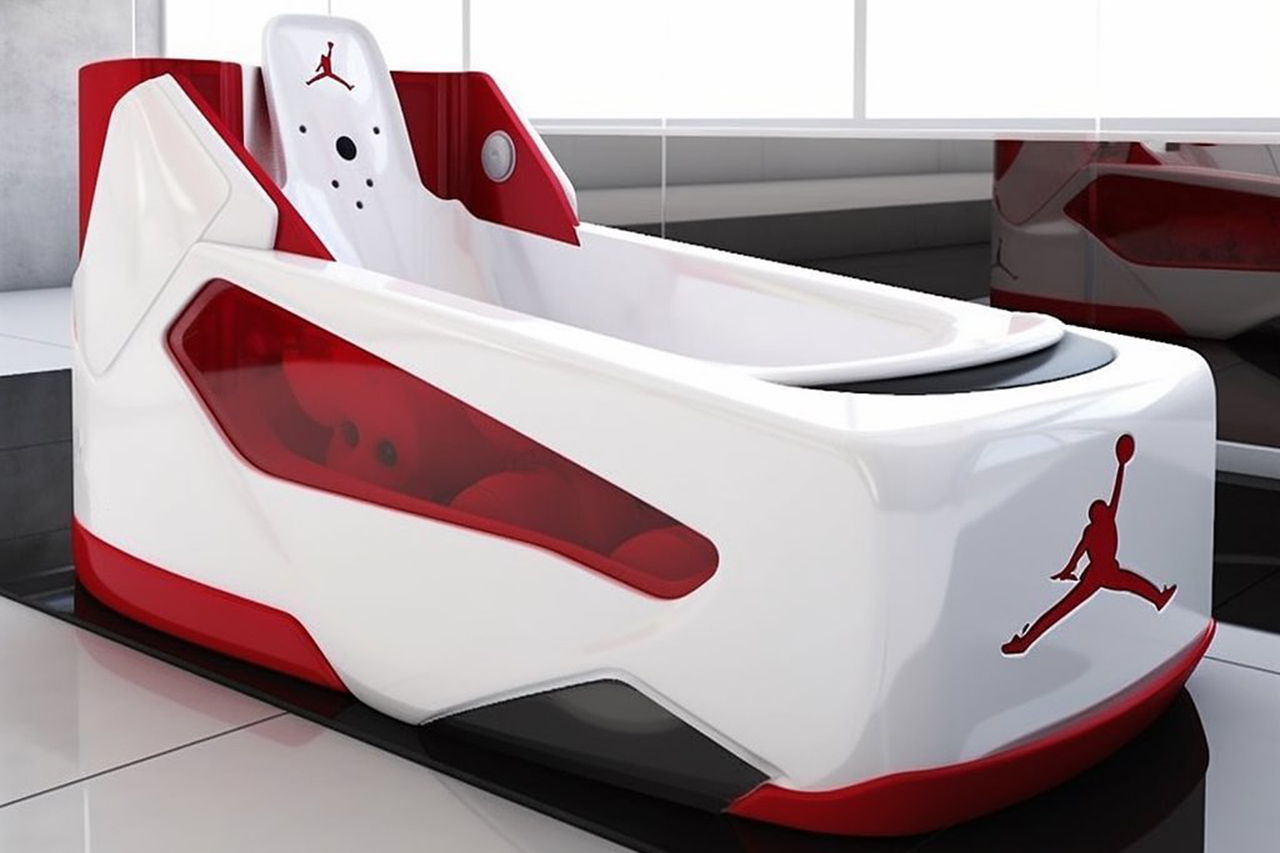 造型浴缸,AI,adidas浴缸,Nike浴缸