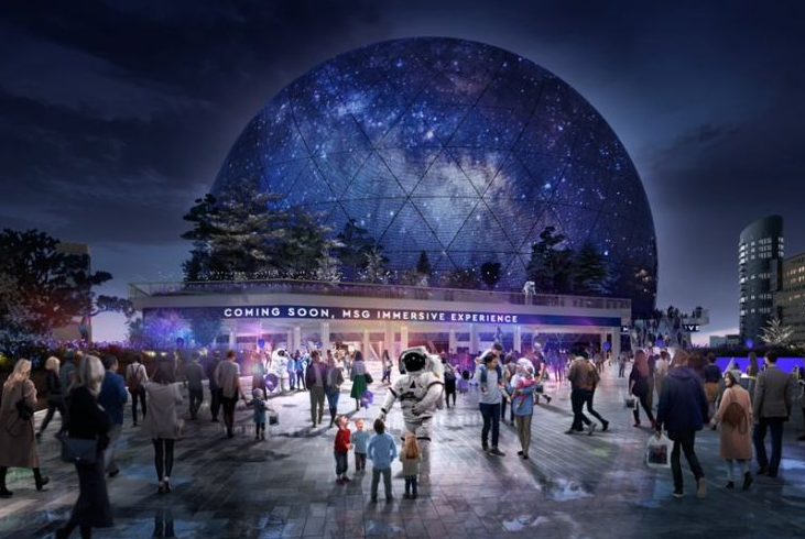 赌城拉斯韦加斯,MSG Sphere,MSG Entertainment