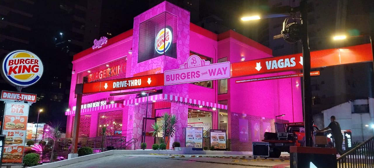 巴西 Burger King ,芭比