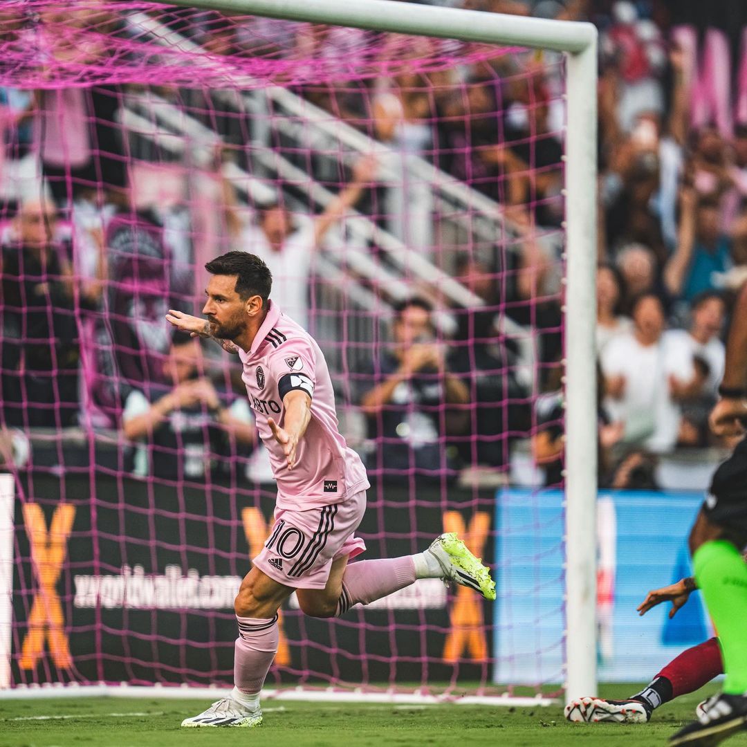 梅西,迈阿密首战,破纪录,超越NBA总冠军赛