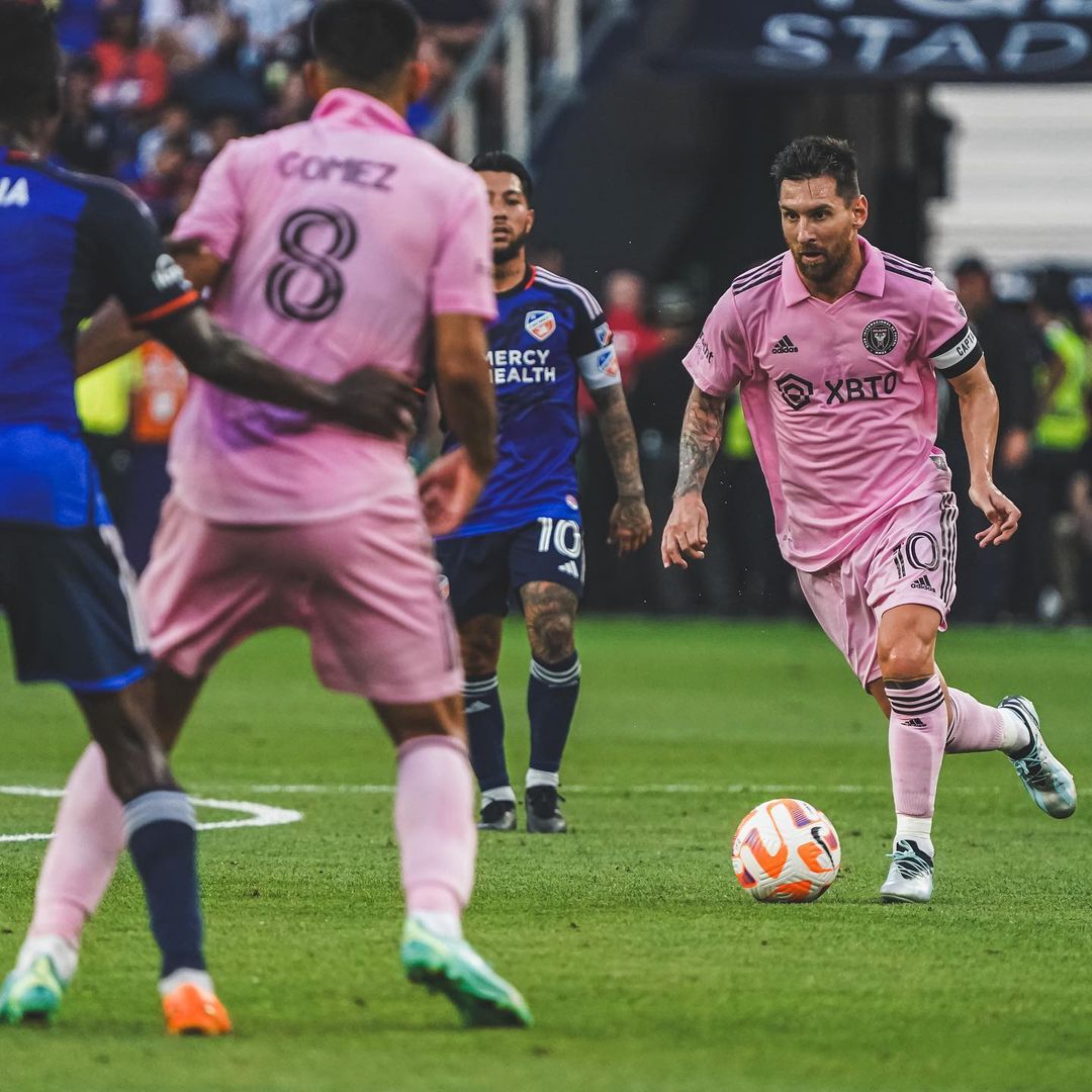 梅西,Lionel Messi,2023赛季美国职业,足球大联盟MLS,迈阿密国际