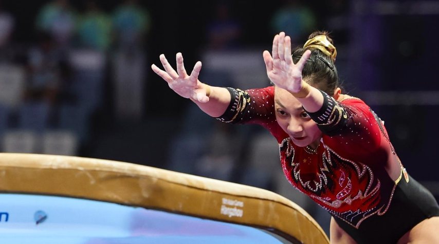 杭州第19届亚洲运动会,夺竞技体操女子团体