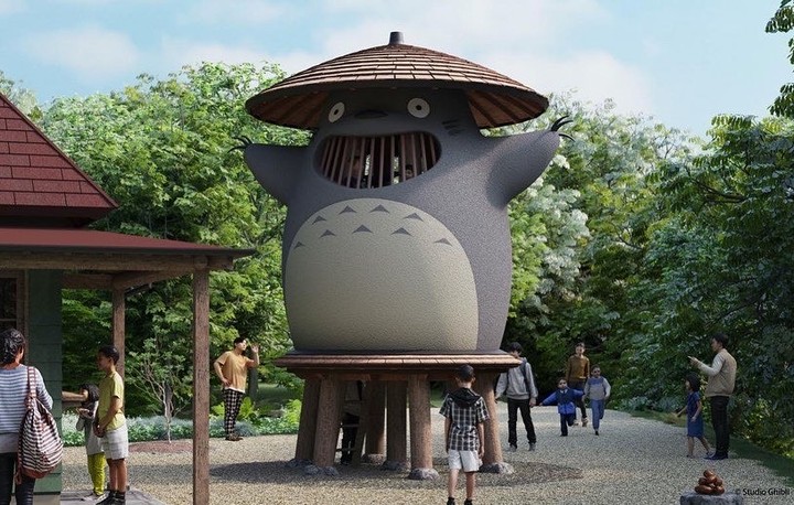 吉卜力公园,幽灵之里,魔女之谷,龙猫公交车,日本吉卜力公园,宫崎骏