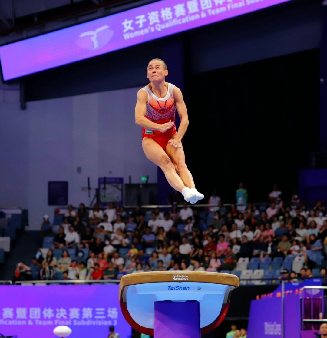 Oksana Chusovitina,杭州亚运