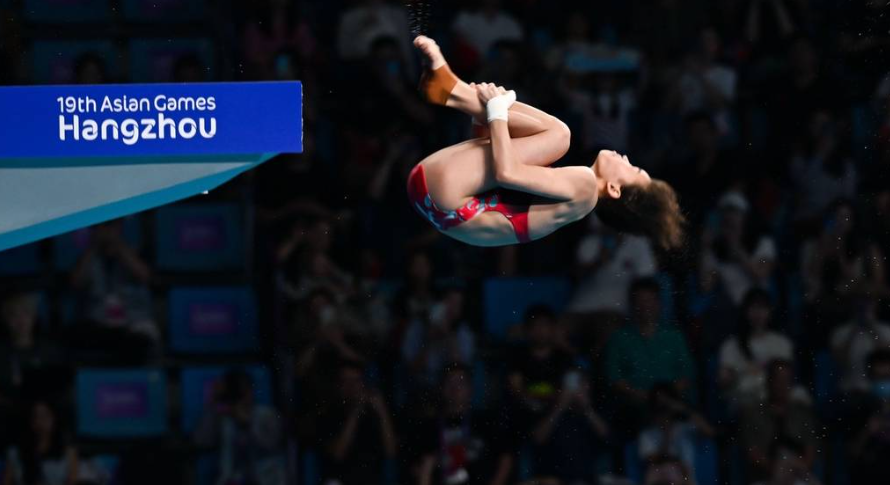 全红婵,亚运女子10米台决赛 