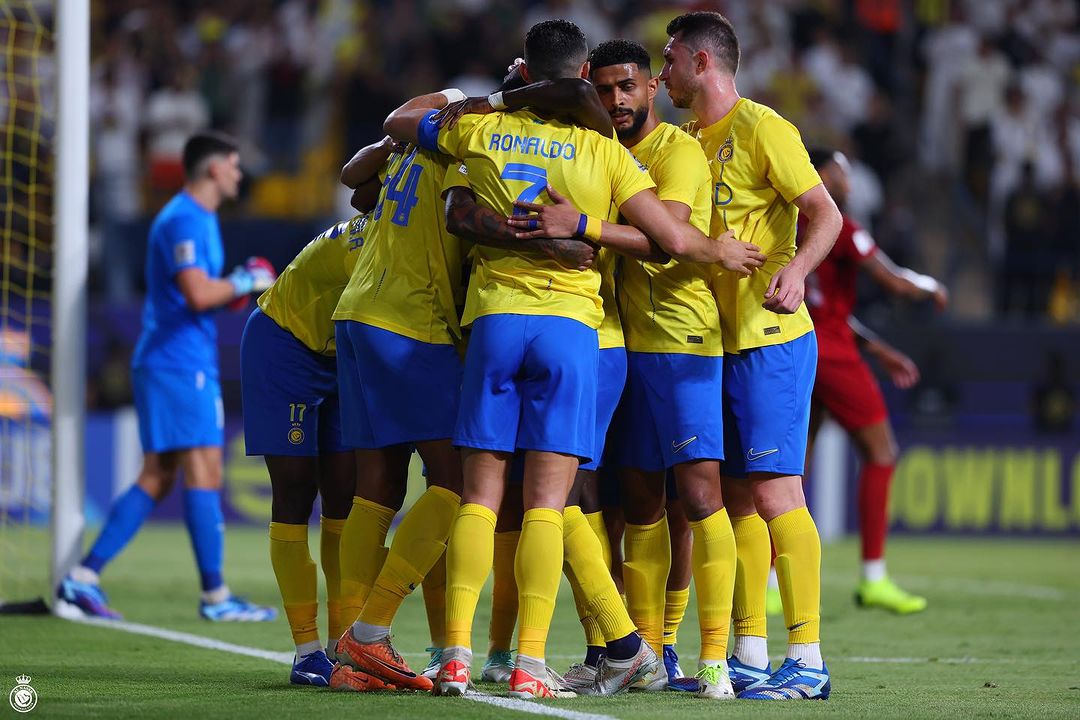 沙特联,利雅得,C罗,任意球破门