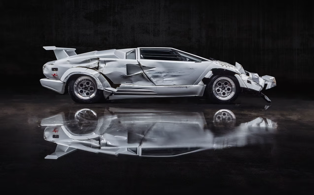 李奥纳多狄卡皮欧,电影,Lamborghini Countach,撞毁车款,纪念版本, 收藏价值