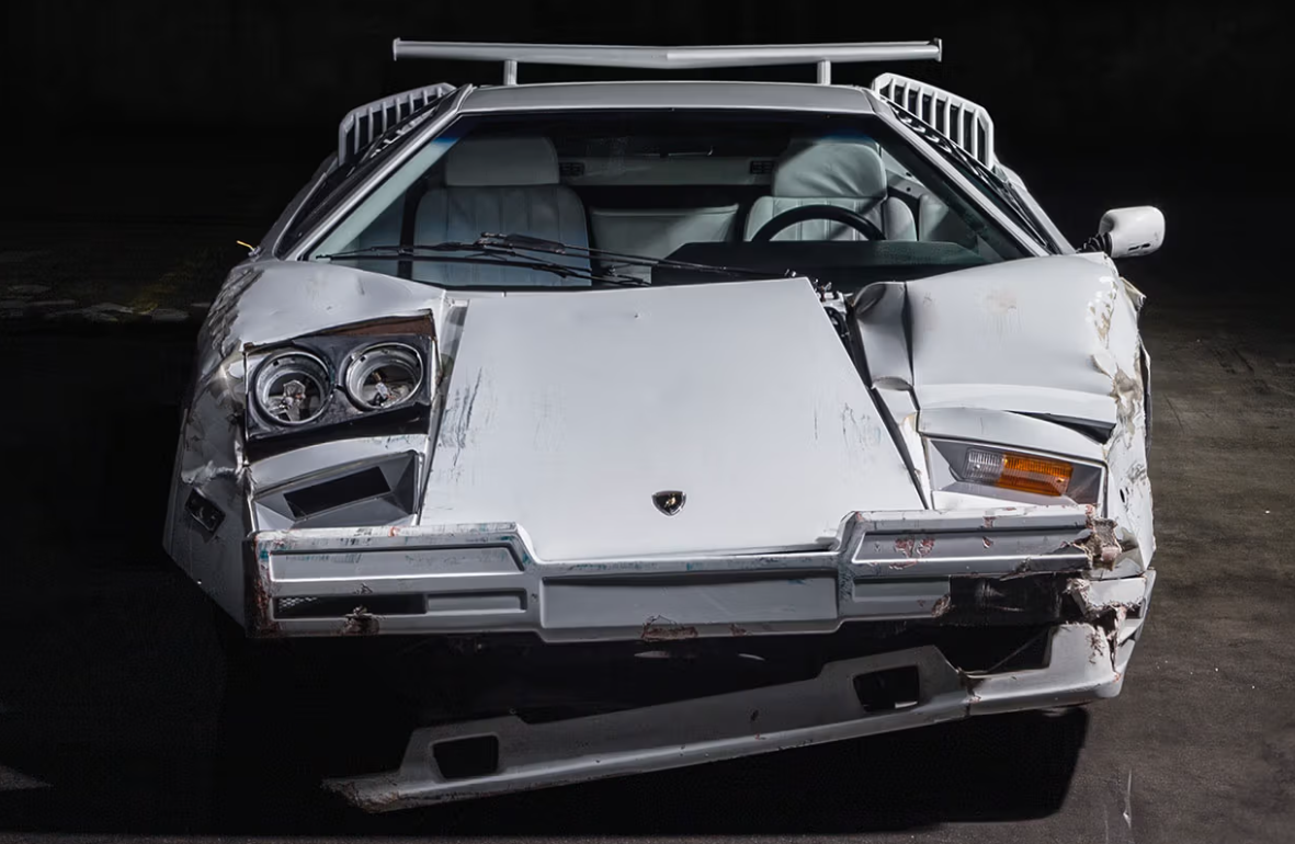 李奥纳多狄卡皮欧,电影,Lamborghini Countach,撞毁车款,纪念版本, 收藏价值