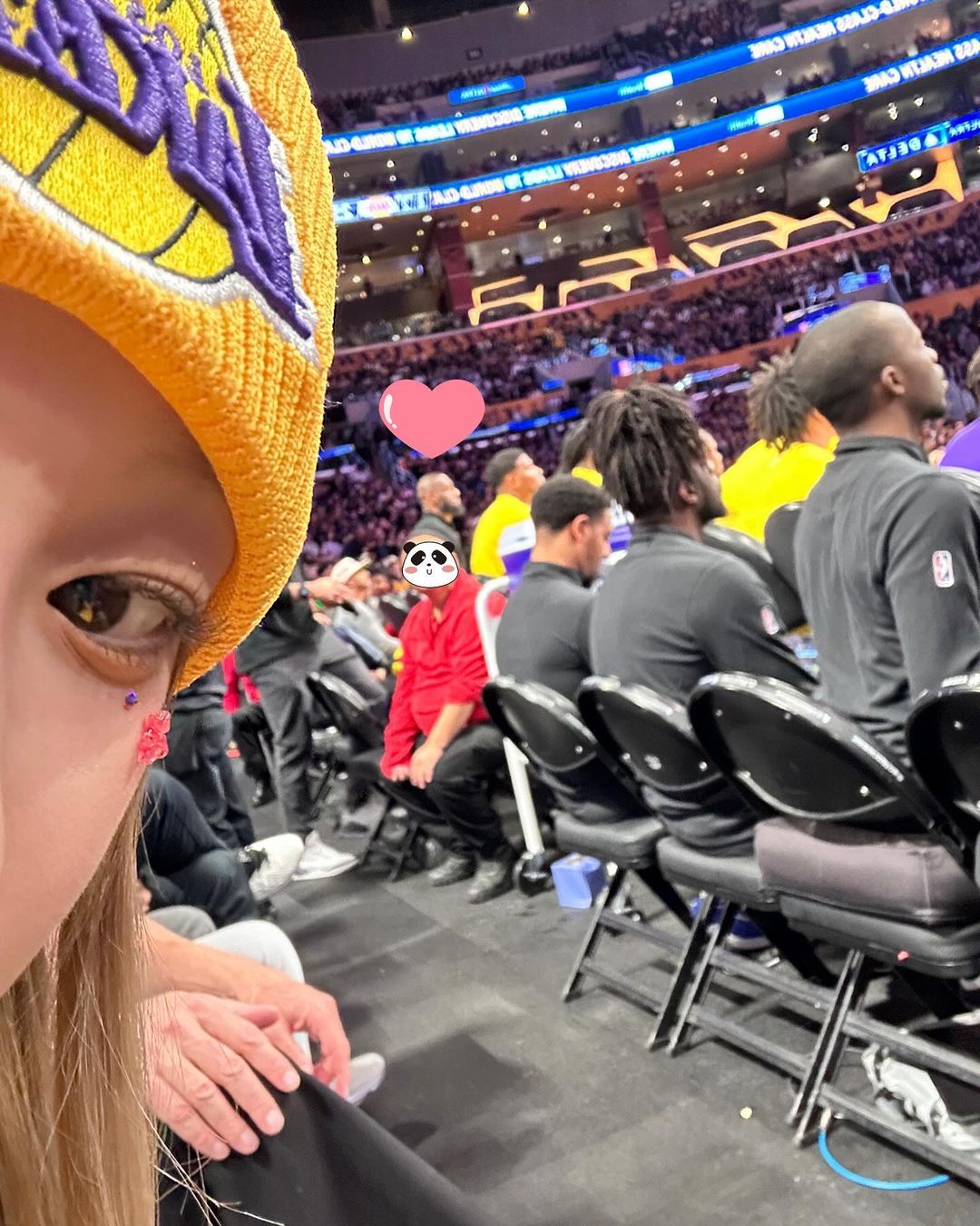 当红女团,(G)I-DLE,宋雨琦, NBA湖人赛