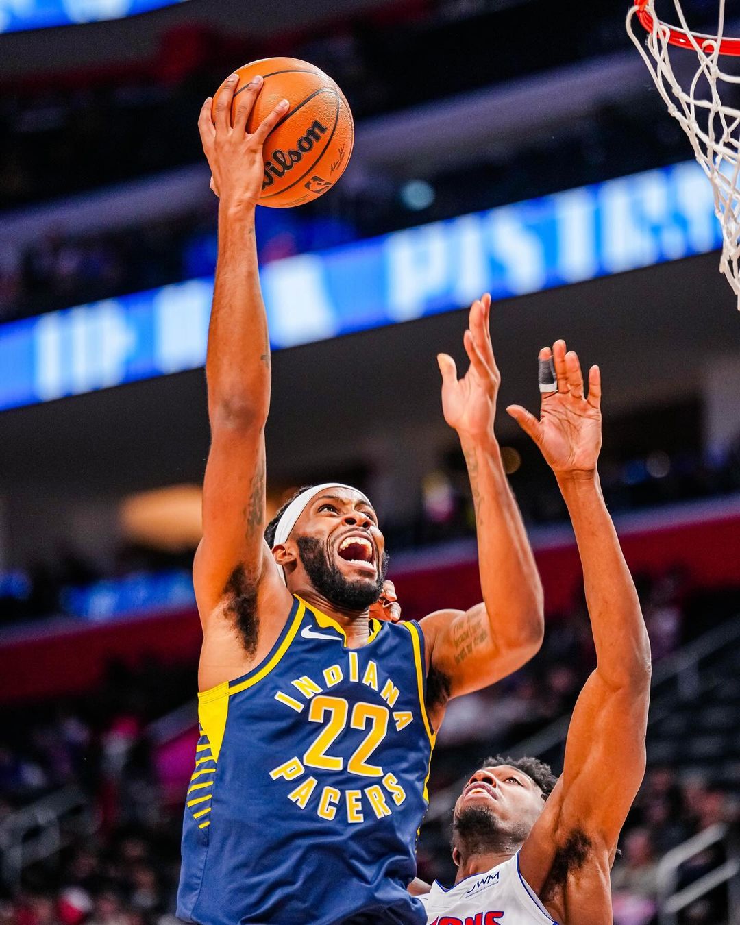 NBA常规全能赛,步行者, 底特律活塞,马瑟林