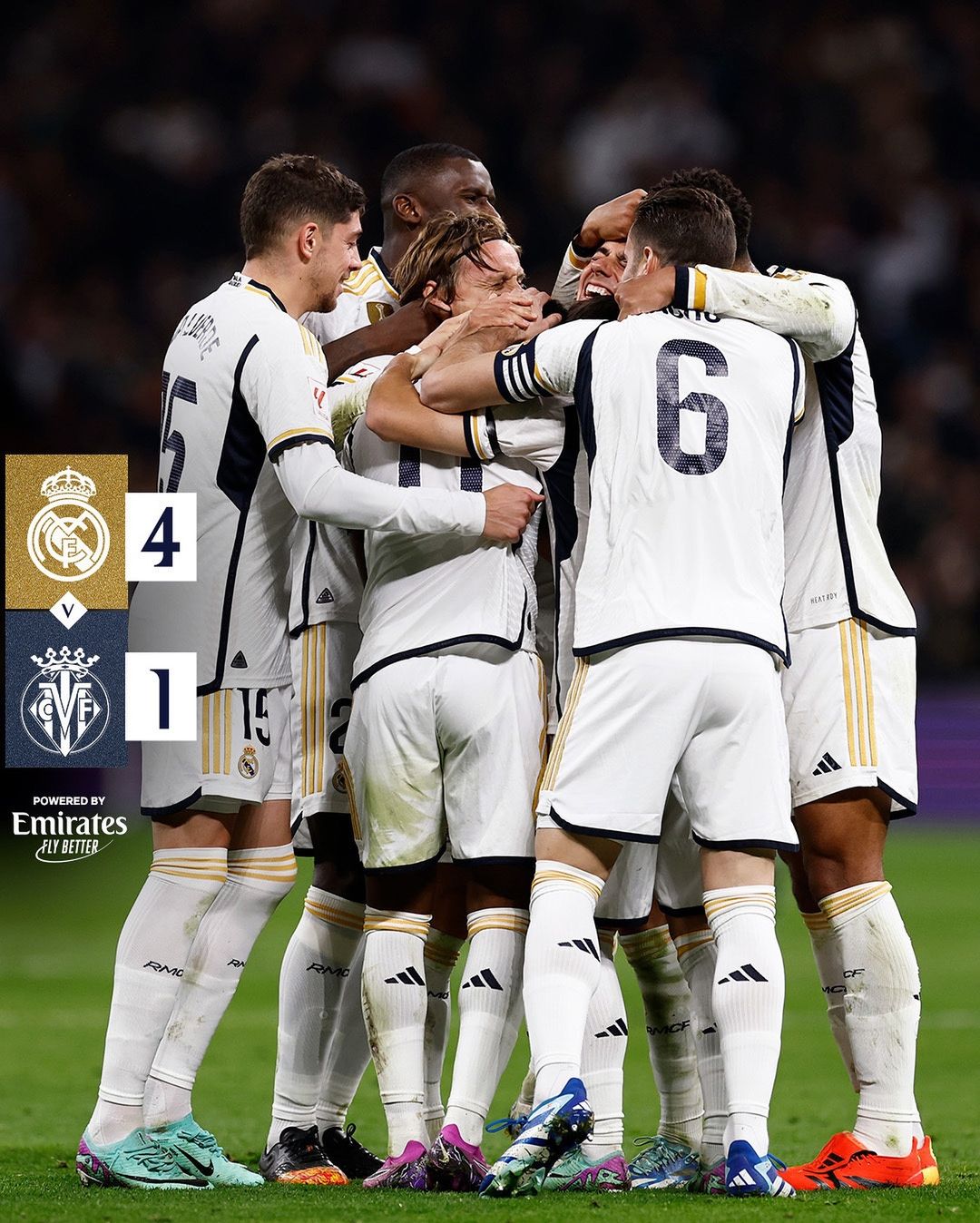 皇马, 贝林厄姆, 欧洲五大联赛, 比利亚雷亚尔