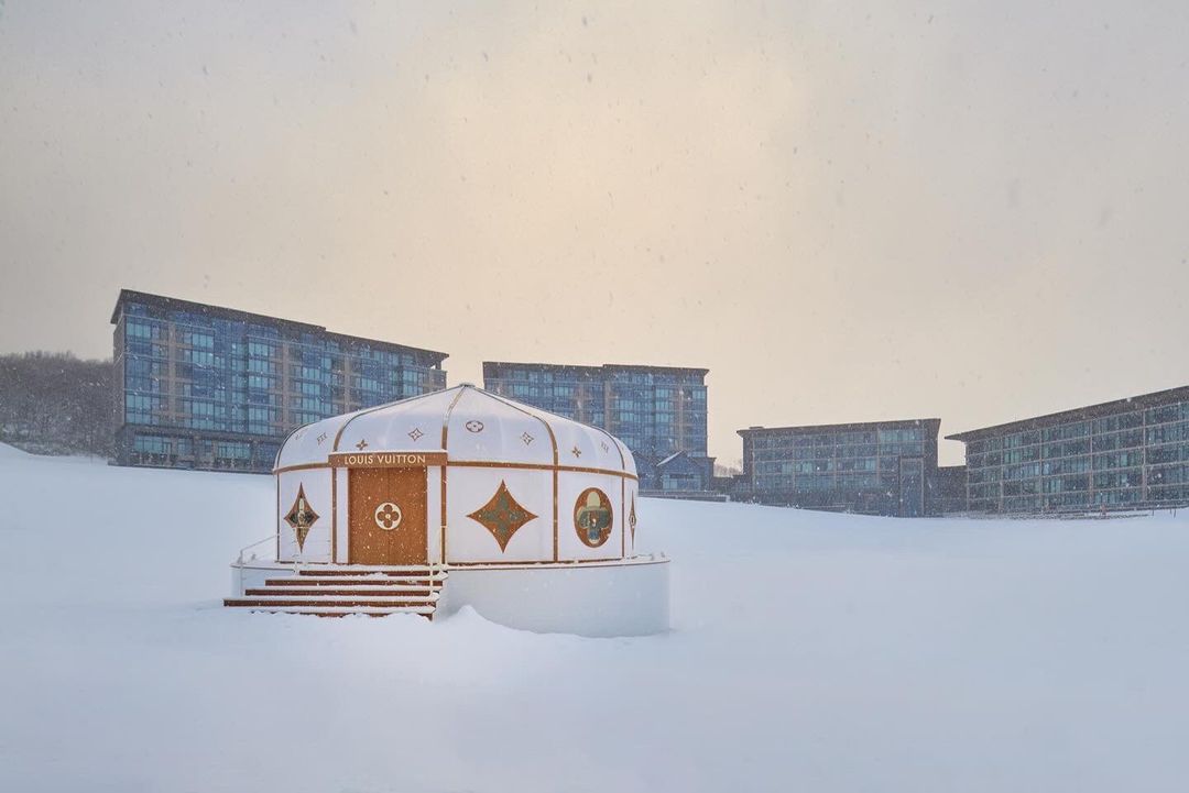 法国奢侈时装屋,Louis Vuitton,快闪店,北海道二世谷