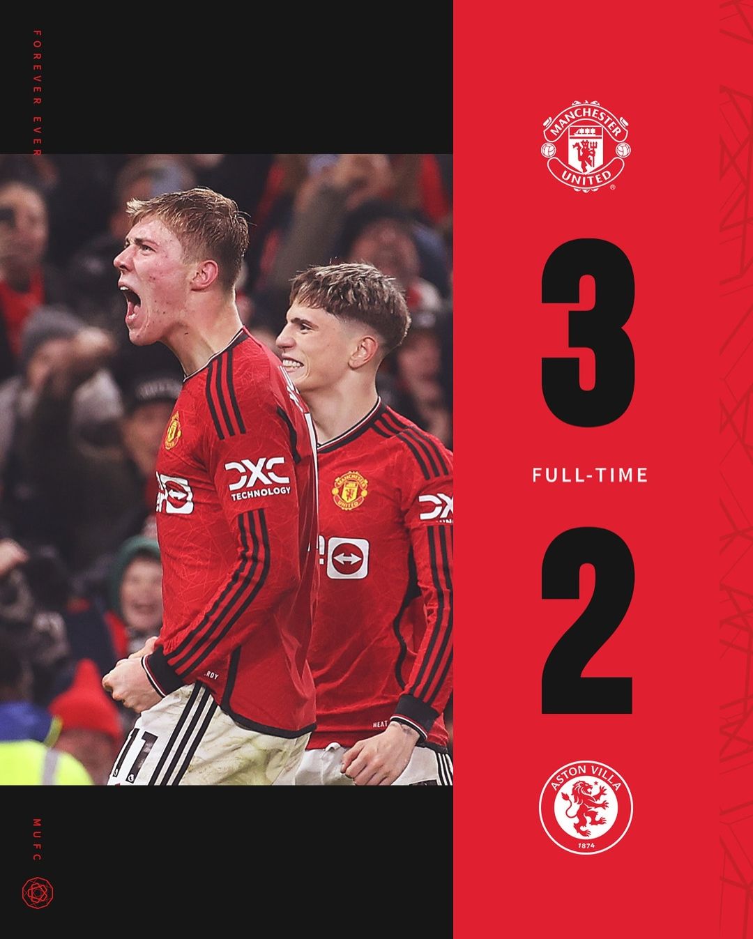 英超,霍伊伦,加纳乔,曼联, 阿斯顿维拉