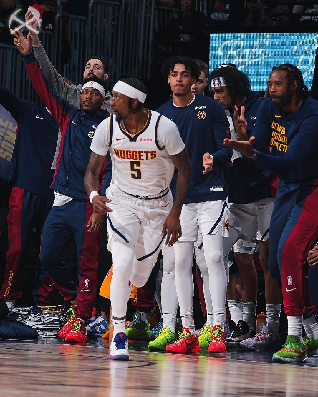 NBA年终大战,约基奇,库里,掘金,勇士,5连胜,汤普森,库明加,小波特,穆雷