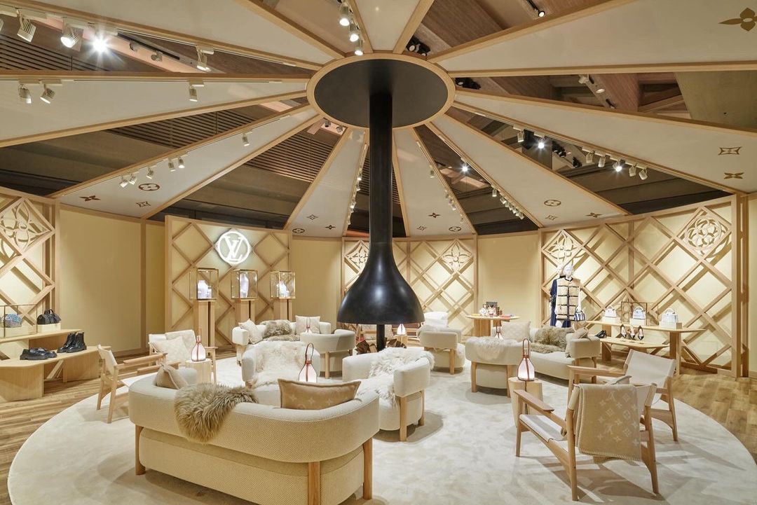 法国奢侈时装屋,Louis Vuitton,快闪店,北海道二世谷