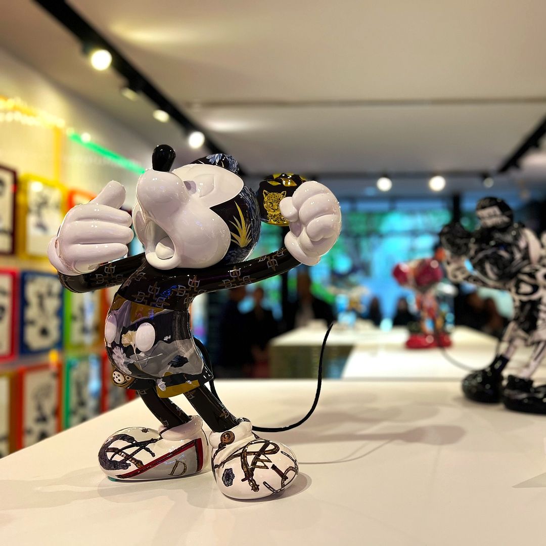 Daniel Wong X 迪斯尼,Good Day,独一无二,米奇艺术品, Daniel Wong, 3D模型, Yawning Mickey Mouse