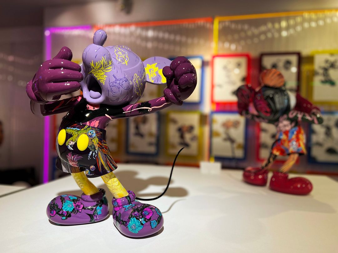 Daniel Wong X 迪斯尼,Good Day,独一无二,米奇艺术品, Daniel Wong, 3D模型, Yawning Mickey Mouse