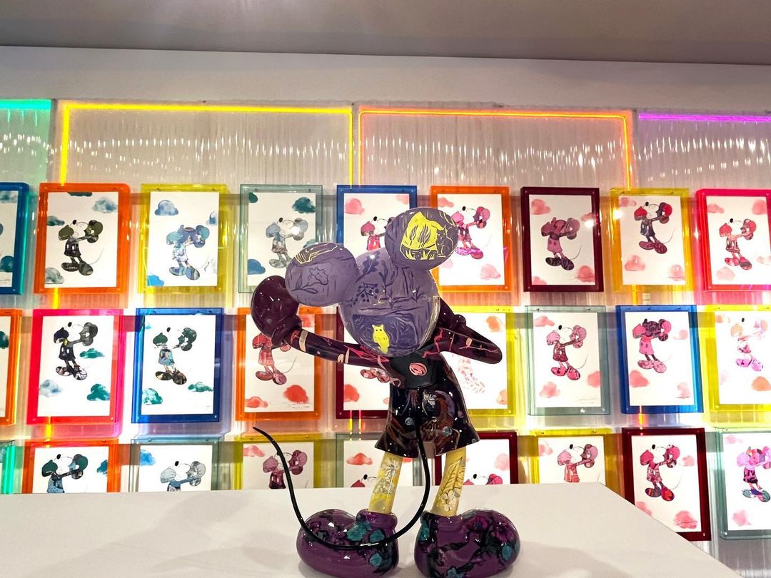 Daniel Wong X 迪斯尼,Good Day,独一无二,米奇艺术品, Daniel Wong, 3D模型, Yawning Mickey Mouse