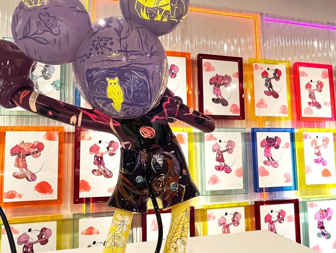 Daniel Wong X 迪斯尼,Good Day,独一无二,米奇艺术品, Daniel Wong, 3D模型, Yawning Mickey Mouse