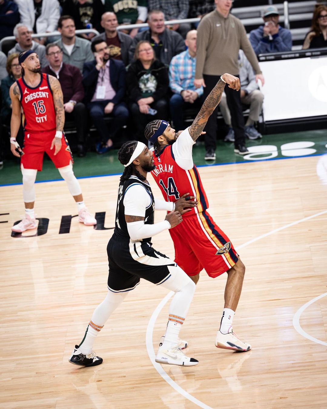 NBA常规赛,雄鹿,骑士,字母哥,利拉德,锡安,鹈鹕, 密尔瓦基公鹿,鹈鹕24分惨败雷霆