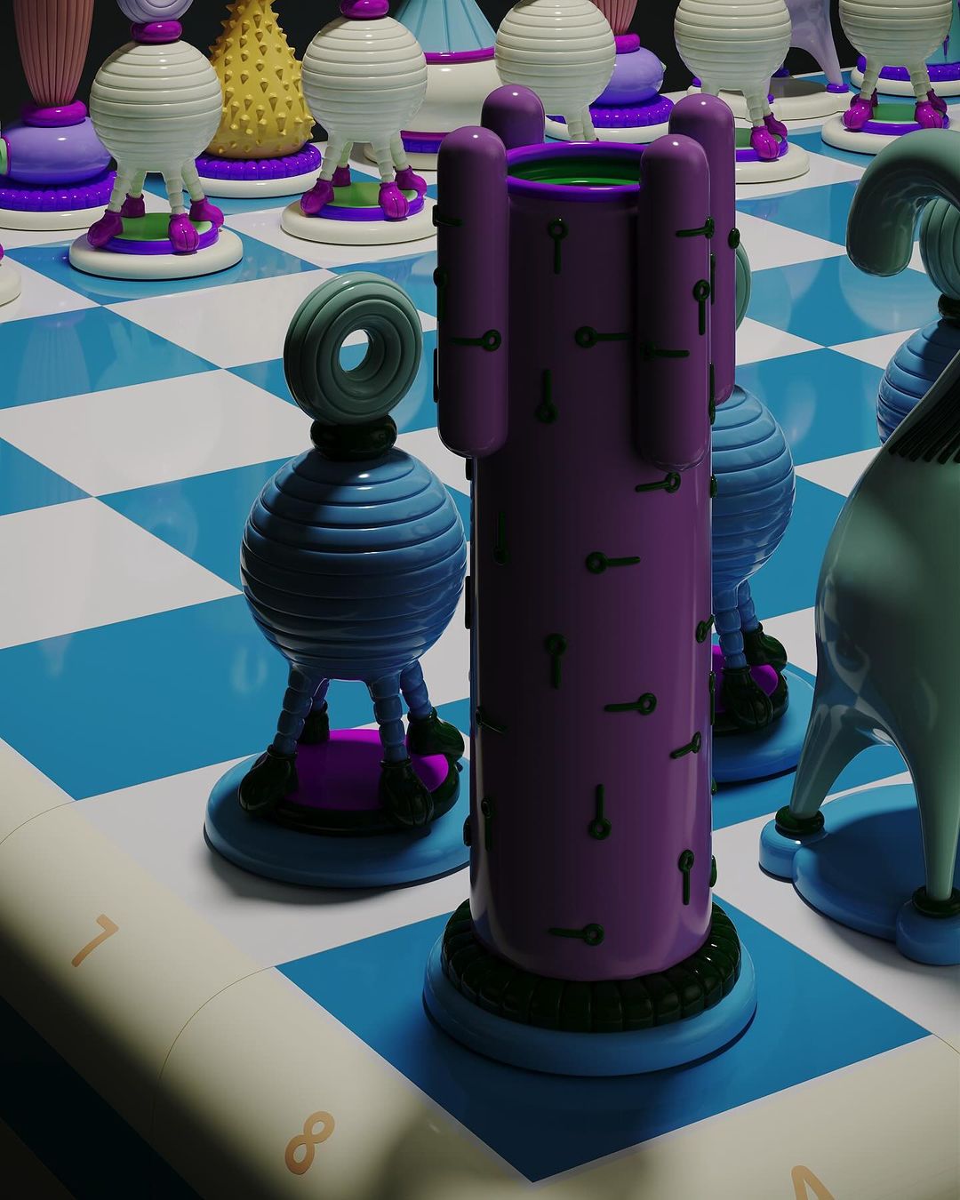 Taras Yoom,新西洋棋,Another Kingdom : Light Stage,限量,异想艺术