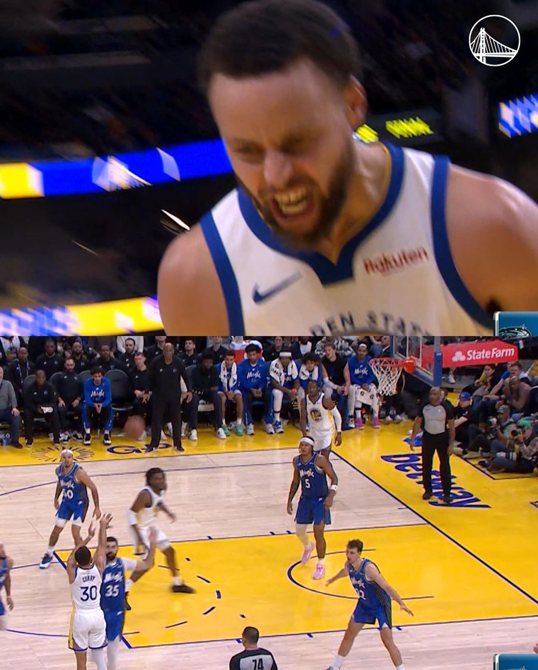 库里,金州勇士队,奥兰多魔术队,保罗,班凯罗,NBA常规赛