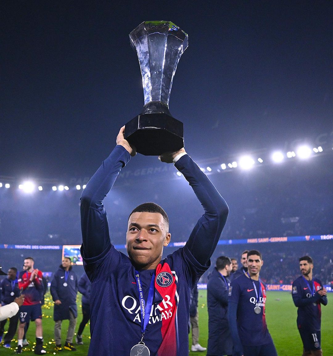 巴黎圣日耳曼,图卢兹,第12次夺超杯冠军，姆巴佩,射手王,超级杯,李刚仁,奥斯曼-登贝莱