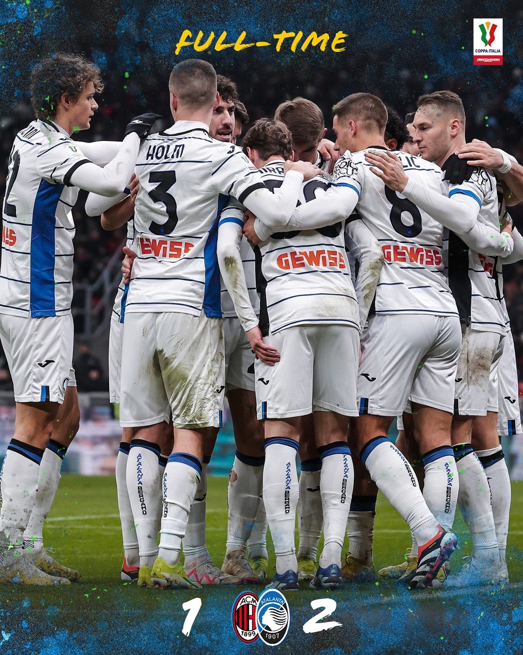 2023-24赛季意大利杯,AC米兰,亚特兰大,阵佛罗伦萨,莱奥,卡内塞基