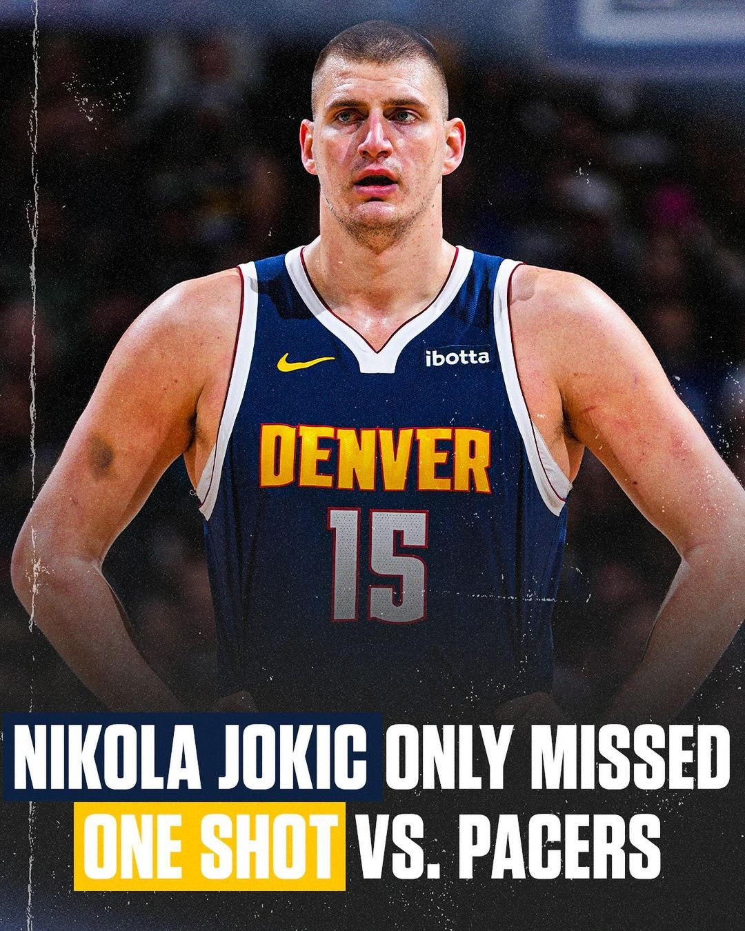 NBA常规赛,丹佛掘金,印第安纳步行者,布鲁斯-布朗,巴迪-希尔德,迈克尔-波特, 尼古拉-约基奇