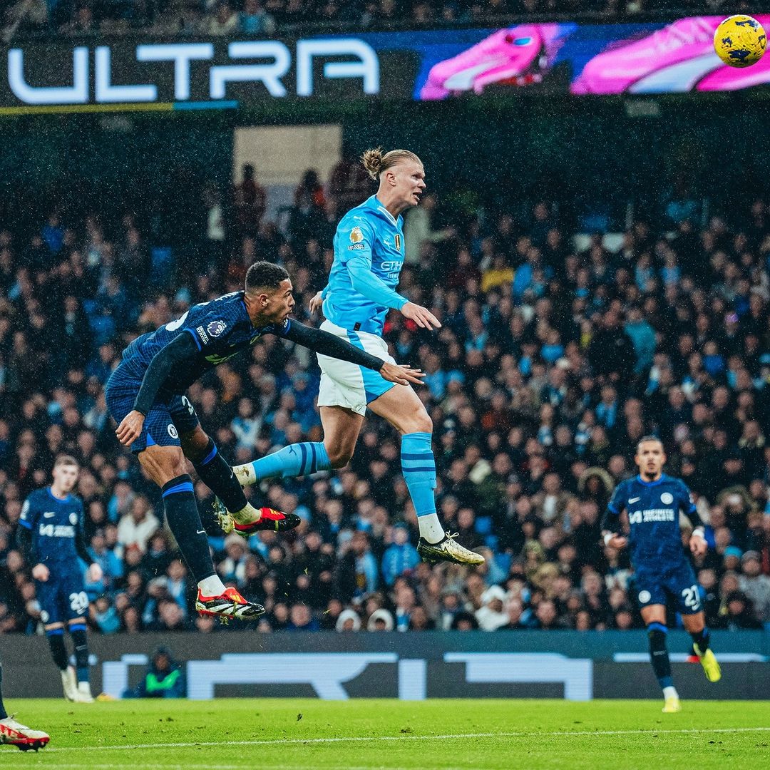 曼城11连胜,哈兰德,射门,瓜迪奥拉, 英超联赛第25轮,卫冕冠军,切尔西, 杰克逊,斯特林