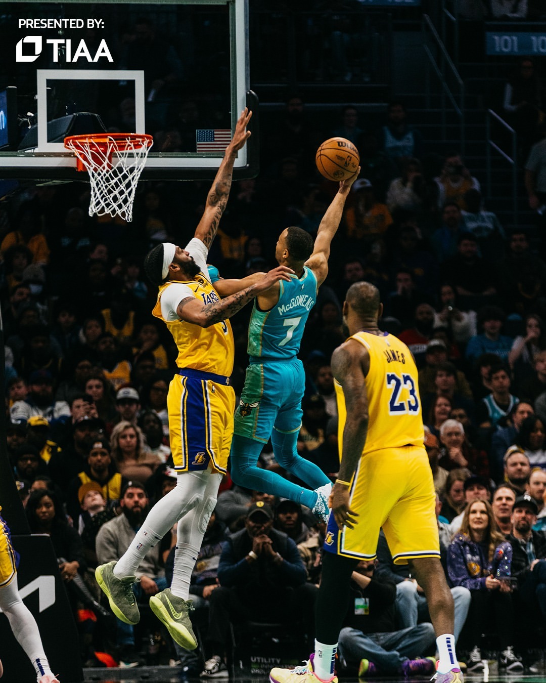 NBA常规赛,浓眉,詹姆斯,拉塞尔,湖人,黄蜂,Charlotte Hornets,Los Angeles Lakers