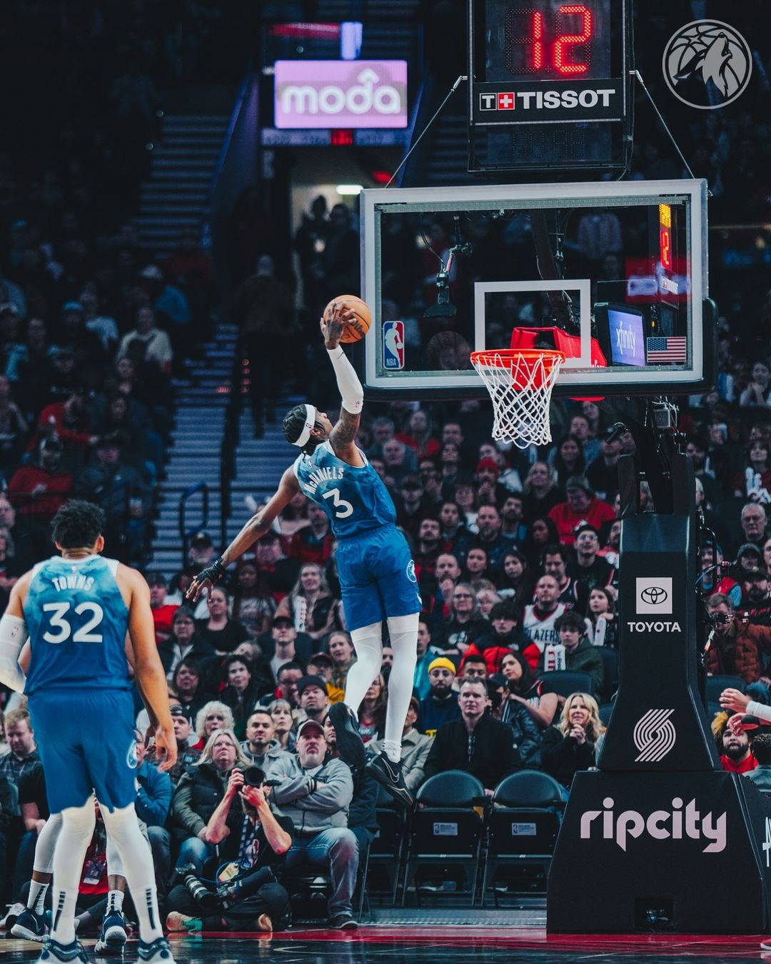 NBA,森林狼,开拓者,首节,狂灌