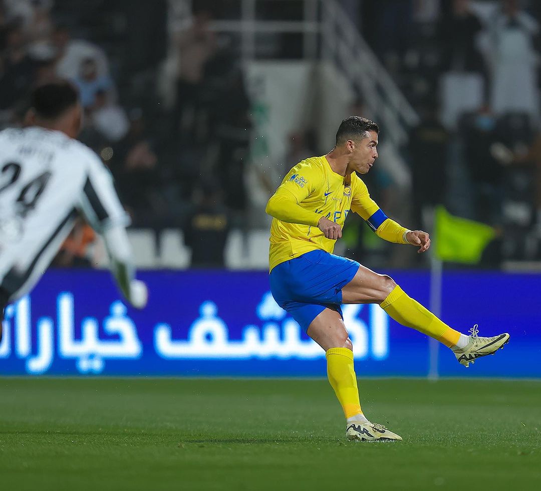 C罗,利雅得新月,利雅得青年人,沙特联第21轮