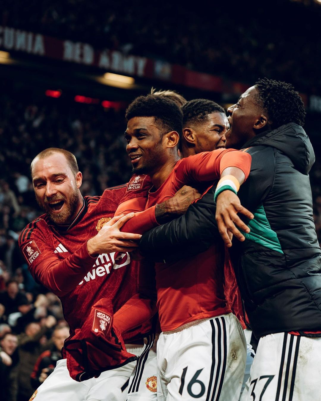 英格兰足总杯1/4决赛,曼联,利物浦,晋级足总杯,四强,麦克托米奈,阿玛德,绝杀