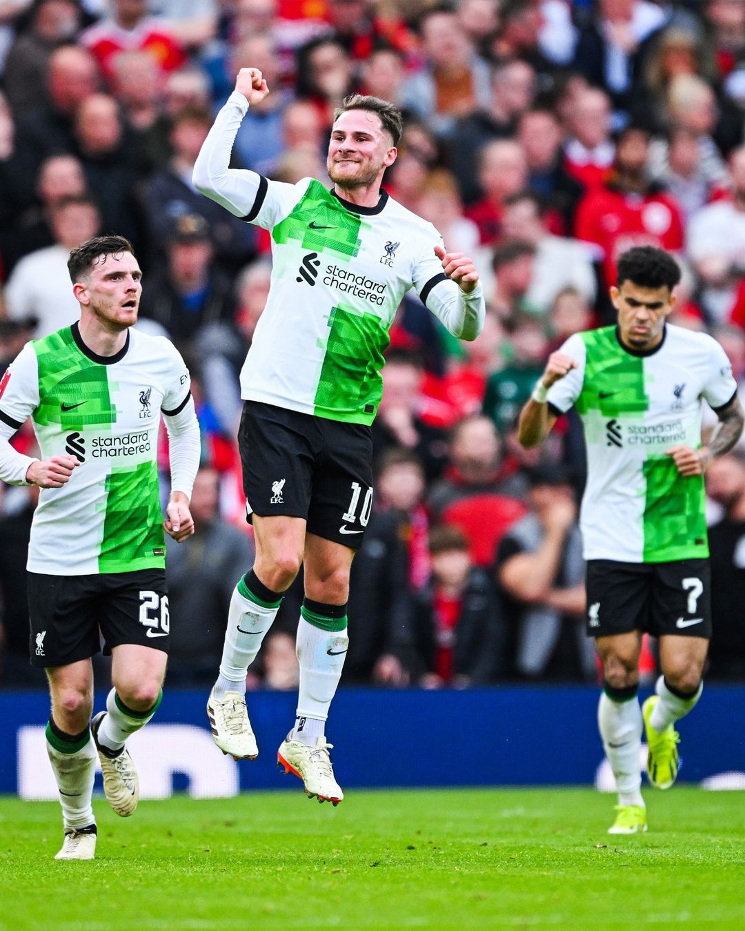 英格兰足总杯1/4决赛,曼联,利物浦,晋级足总杯,四强,麦克托米奈,阿玛德,绝杀