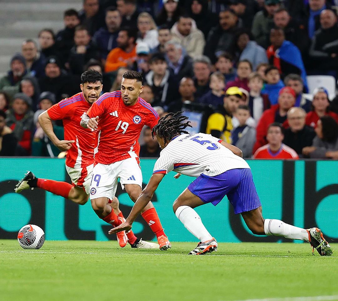 友谊热身赛,法国,智利,姆巴佩,吉鲁,破门,马文穆阿尼, La Roja, Équipe de France de football