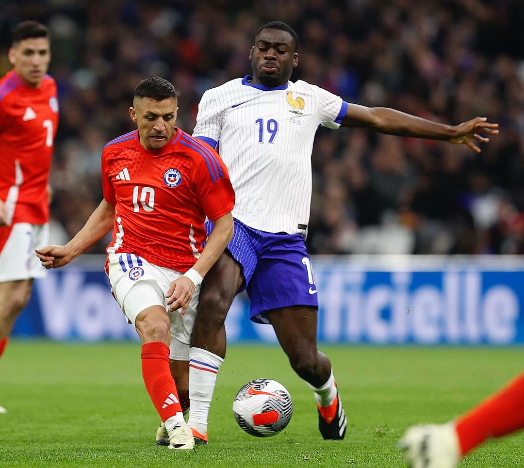 友谊热身赛,法国,智利,姆巴佩,吉鲁,破门,马文穆阿尼, La Roja, Équipe de France de football