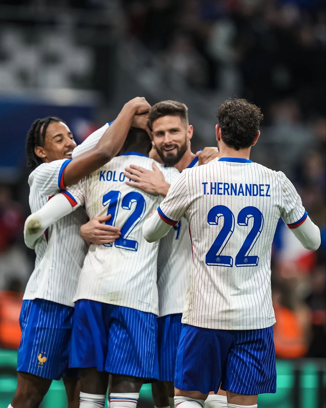 友谊热身赛,法国,智利,姆巴佩,吉鲁,破门,马文穆阿尼, La Roja, Équipe de France de football