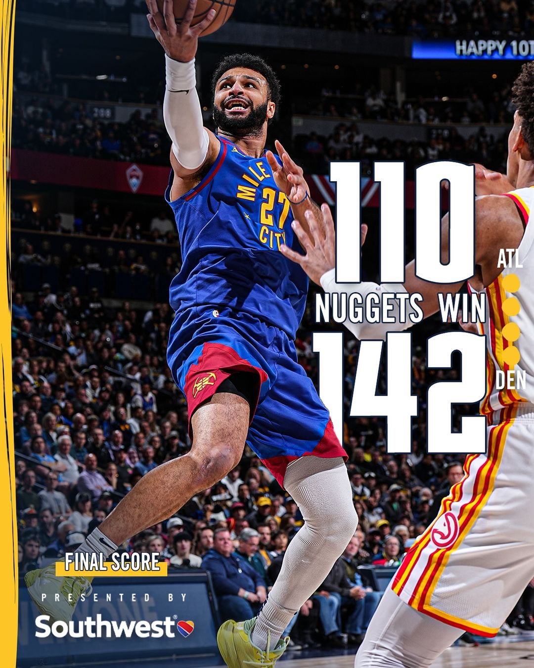 掘金,老鹰,重夺西部第一,约基奇,里程碑,贾马尔-穆雷,特雷-杨,老鹰