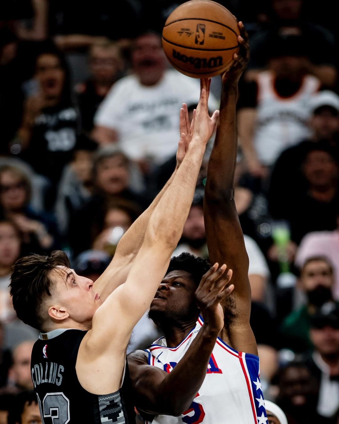 文班亚马,创历史第1,创纪录, NBA常规赛,76人,马刺,恩比德, 马克西