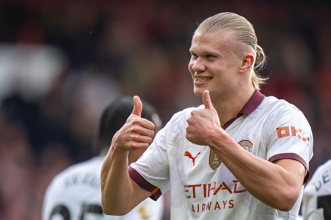 英超第35轮,曼城,森林,哈兰德,复出破门, 诺丁汉森林, 德布劳, 伍德, 格瓦迪奥尔