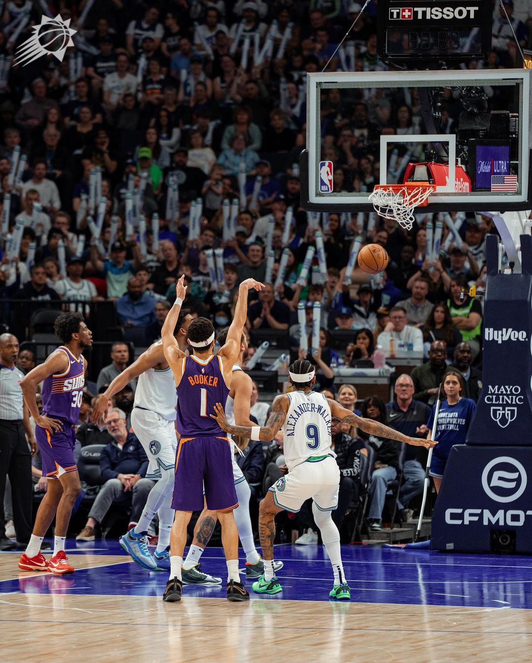 森林狼,麦克丹尼尔斯, 太阳队, 杜兰特, 阿