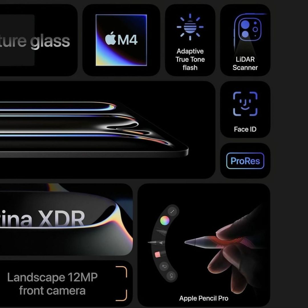 苹果发表会,Apple,春季发表会, 新品实机 ,iPad Pro,薄得太惊人, Apple Pencil Pro, iPad Air