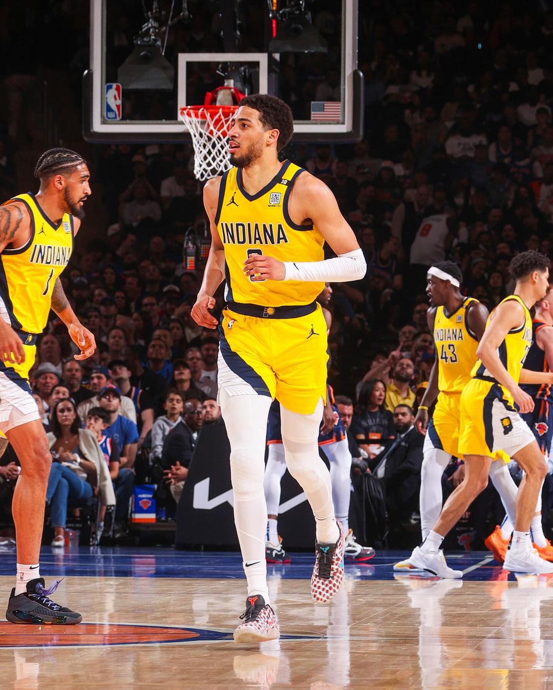 NBA季后赛,首发,尼克斯,步行者, 哈利伯顿, 布伦森,西亚卡姆