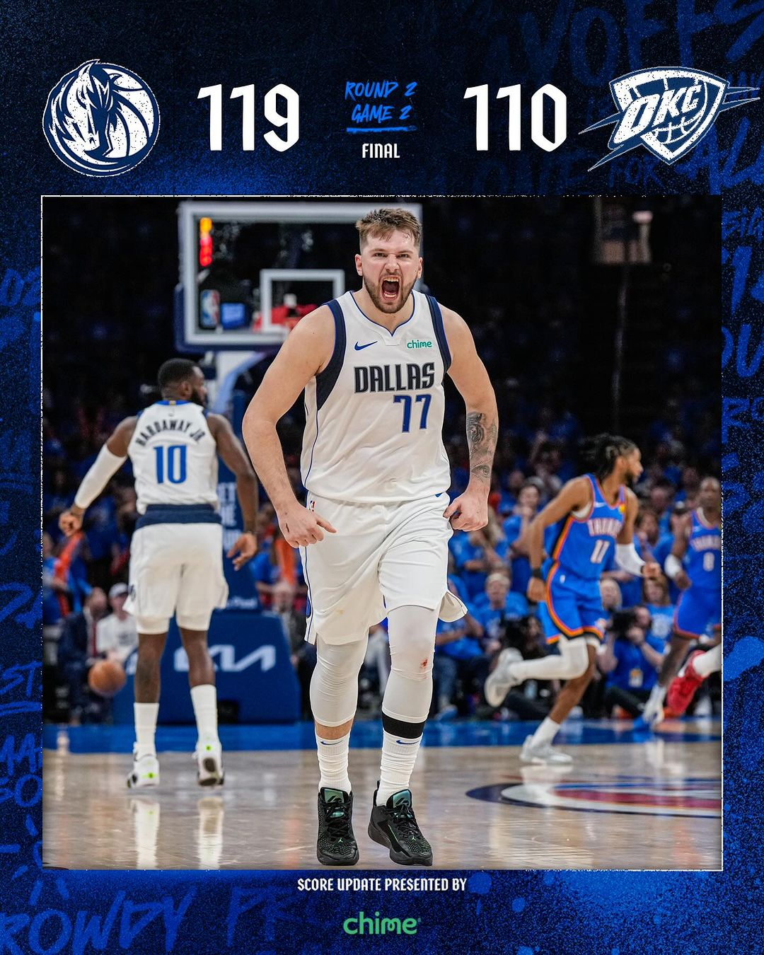 独行侠,雷霆,东契奇,欧文,华盛顿, 俄克拉荷马雷霆, 达拉斯独行侠