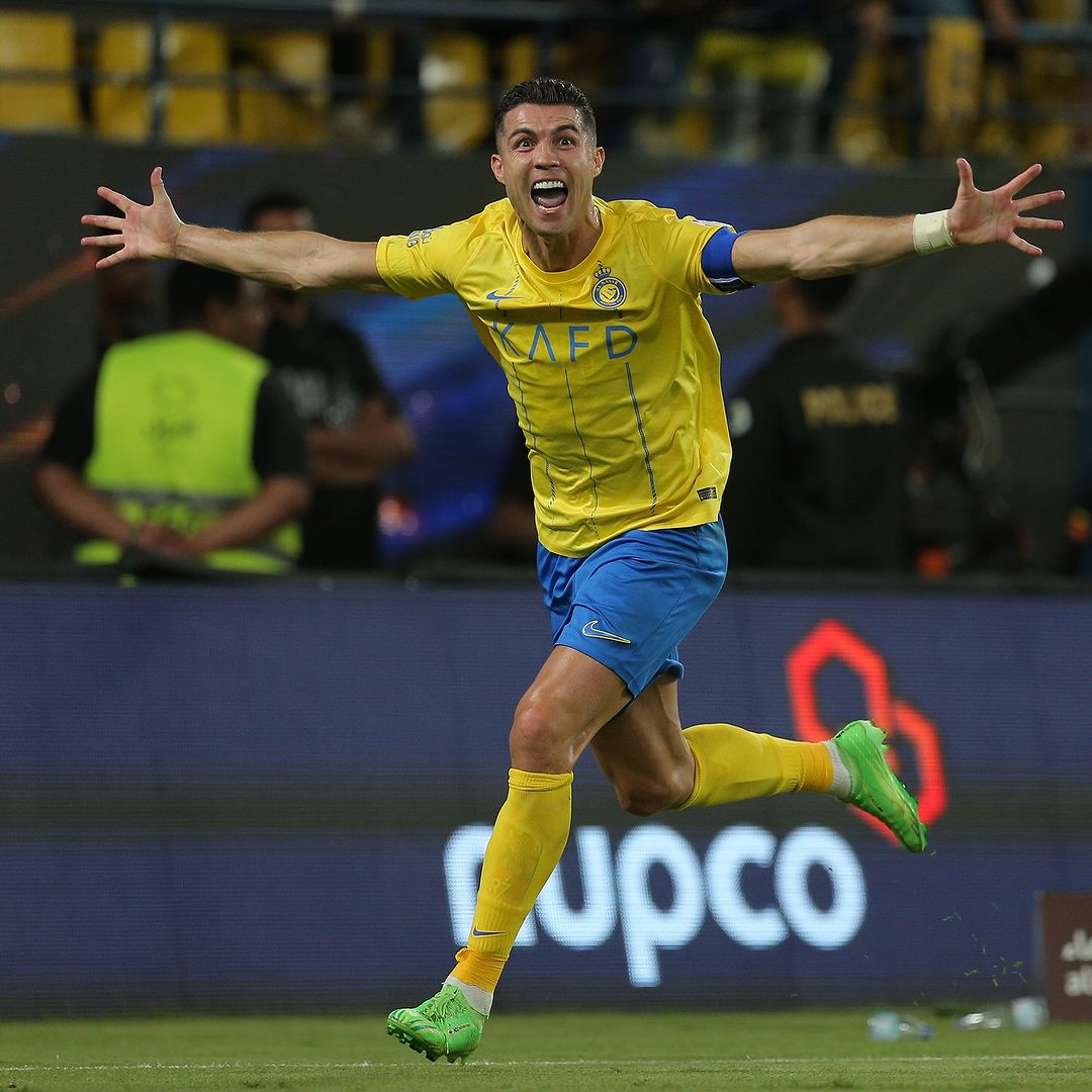 C罗,破纪录金靴,沙特联利雅得, 球纪录