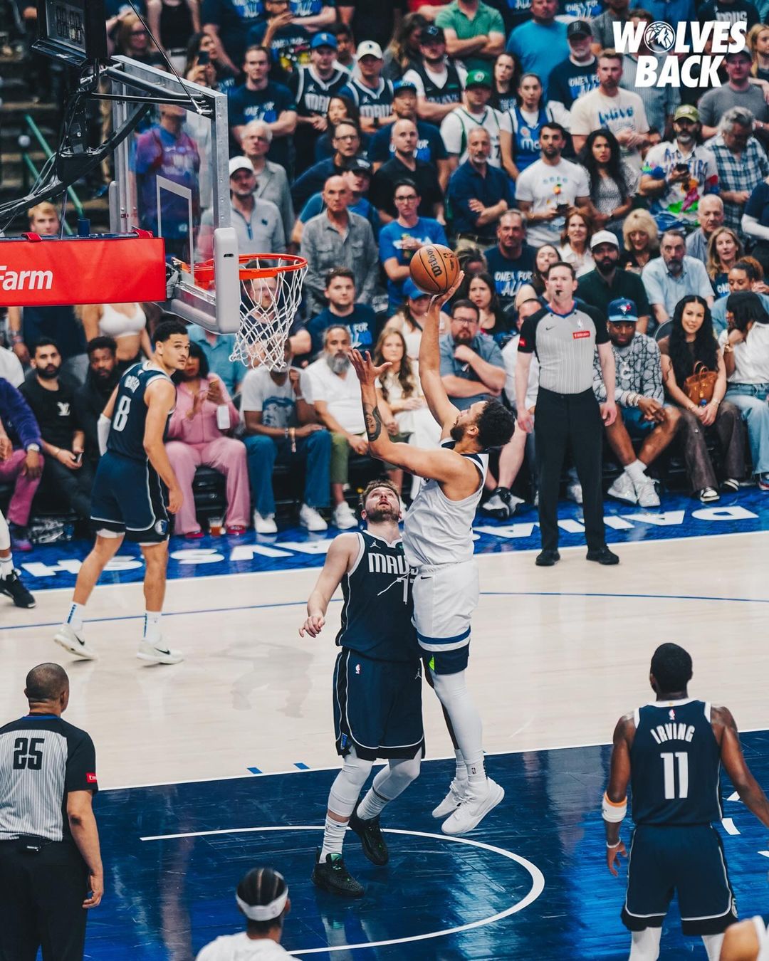 NBA季后赛东欧,爱德华兹,独行侠,森林狼, 东契奇, 麦克丹尼尔斯, 莱夫利