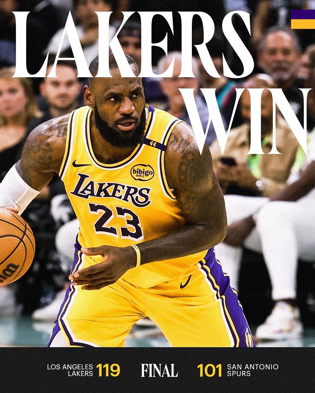 文班亚马,詹姆斯,浓眉,湖人,马刺, NBA常规赛, 洛杉矶湖人, 安东尼奥马刺