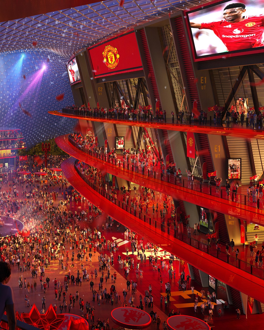 曼联斥资,全英最大,英国足球豪门曼联,Manchester United,